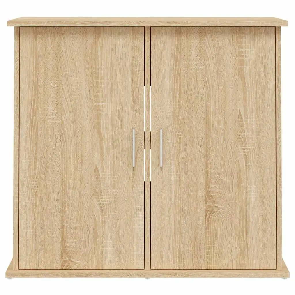 Aquarium Stand Brown 81x36x73cm Engineered Wood Storage Cabinet