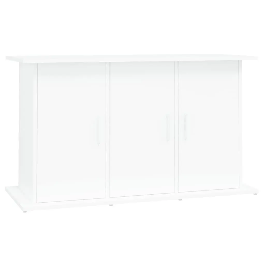Aquarium Stand White Engineered Wood 101x41x58 cm Storage Cabinet