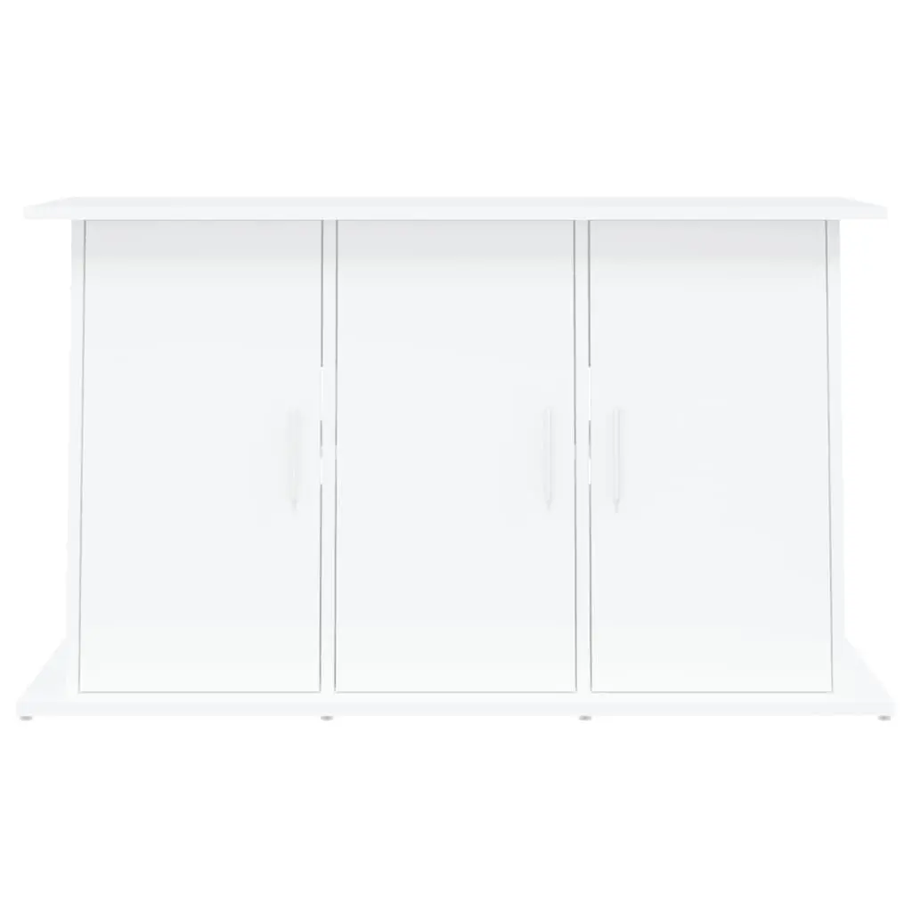 Aquarium Stand White Engineered Wood 101x41x58 cm Storage Cabinet