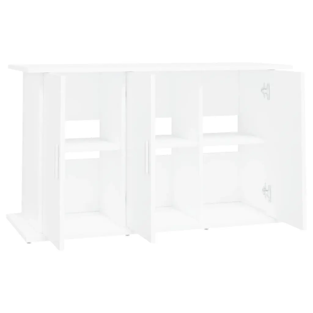 Aquarium Stand White Engineered Wood 101x41x58 cm Storage Cabinet