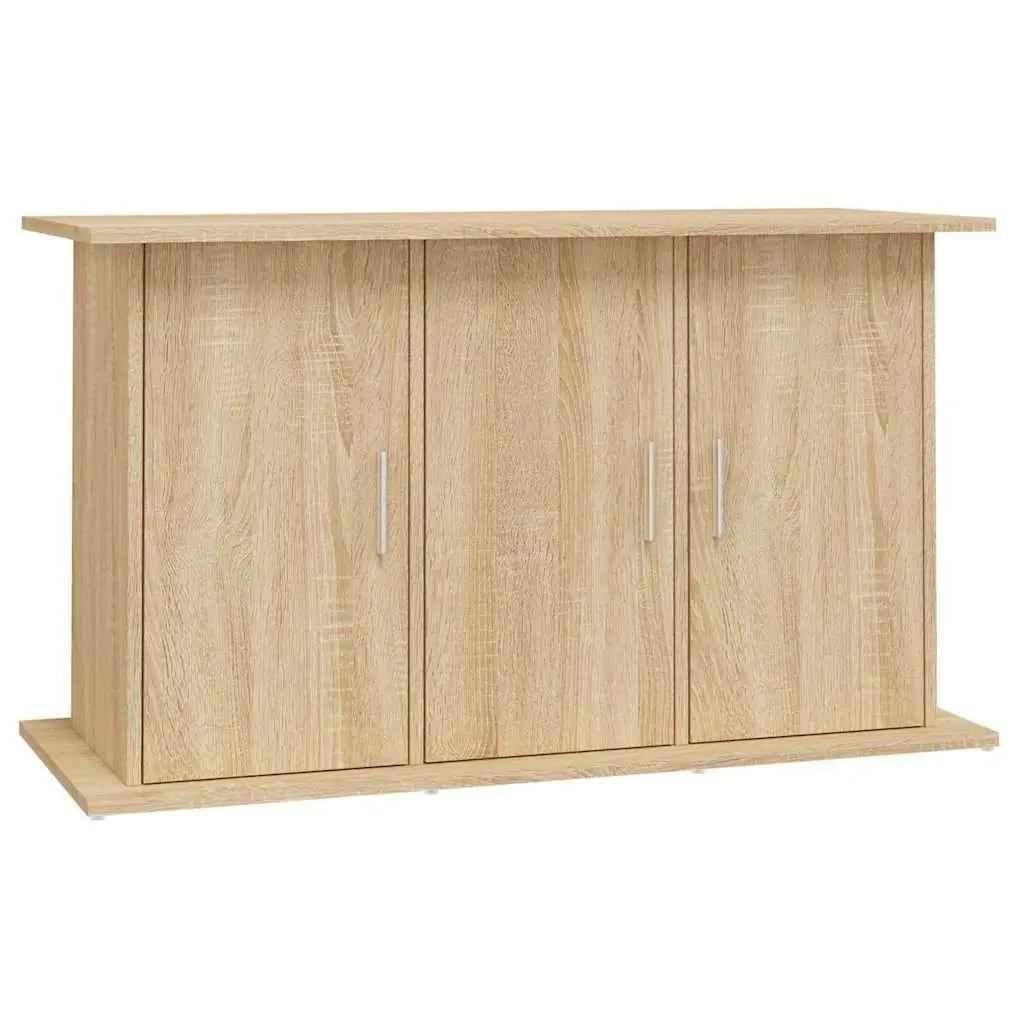 Aquarium Stand Brown 101x41x58cm Engineered Wood with 6 Storage Compartments