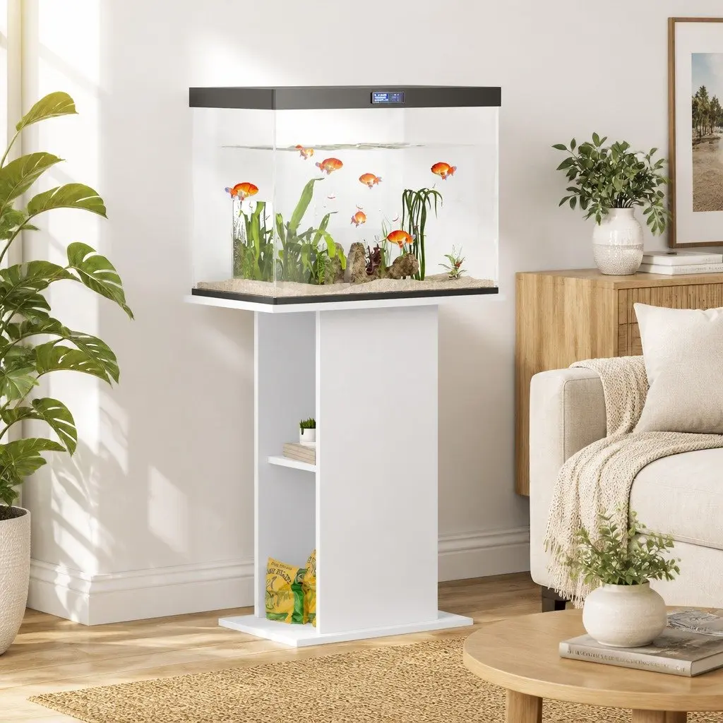 Aquarium Stand in White
