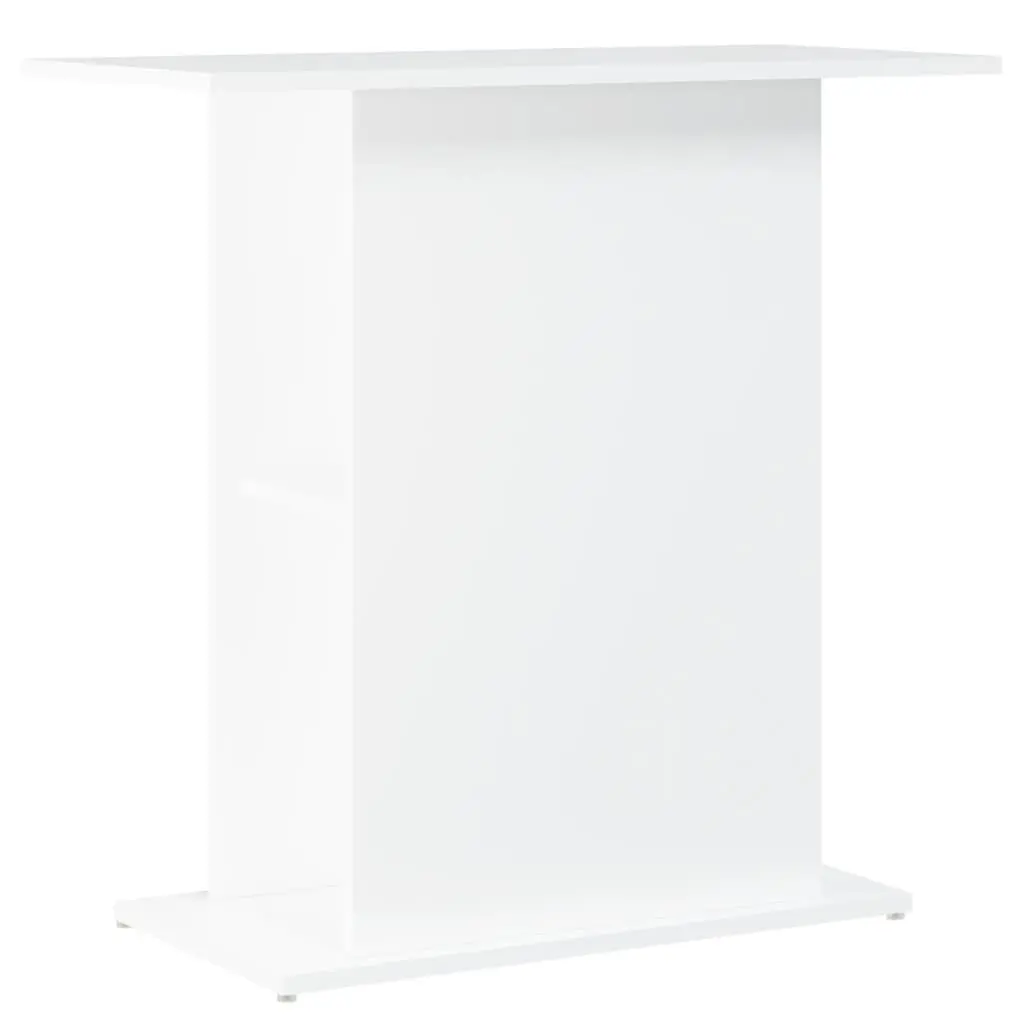 Aquarium Stand White 75x36x72.5cm Engineered Wood Storage Display