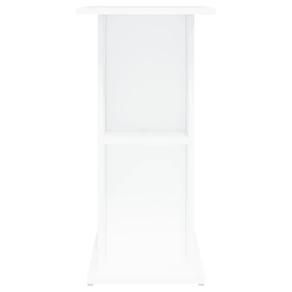 Aquarium Stand White 75x36x72.5cm Engineered Wood Storage Display