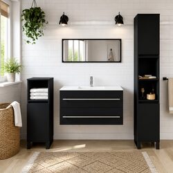 Wall-Mounted Bathroom Cabinet with Mirror