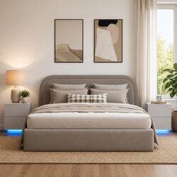 Bedside Cabinet Set with RGB LED Customisation
