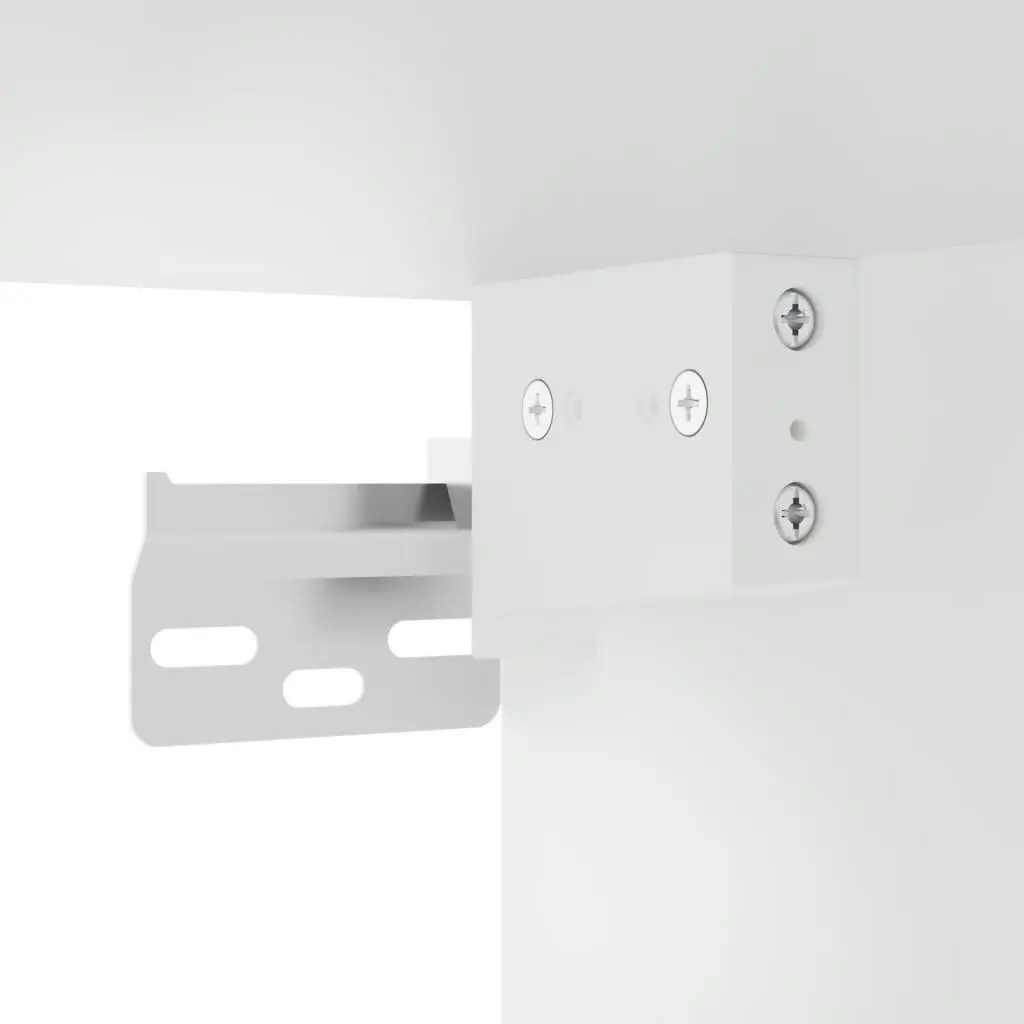 White Floating TV Wall Cabinet for Organization