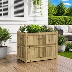 Garden Planter Box 90x50x70cm for Outdoor Plants