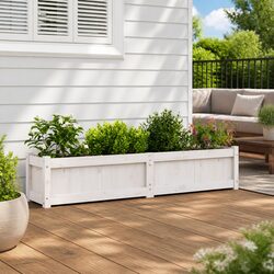 Pine Wood Garden Planter Box