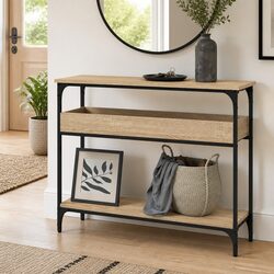 Console Table with Shelf: Smart and Stylish Design