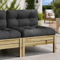 Outdoor Sectional Sofa with Cushions