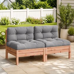 Outdoor Sofa Units with Cushions for Easy Use