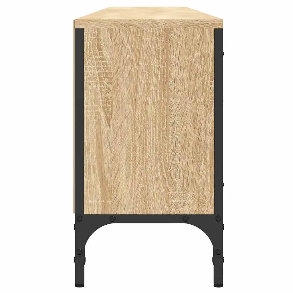 Brown TV Cabinet with Ample Storage Space