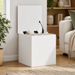 White Storage Chest for Various Uses