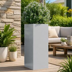 Compact and Durable Galvanised Steel Planter Box