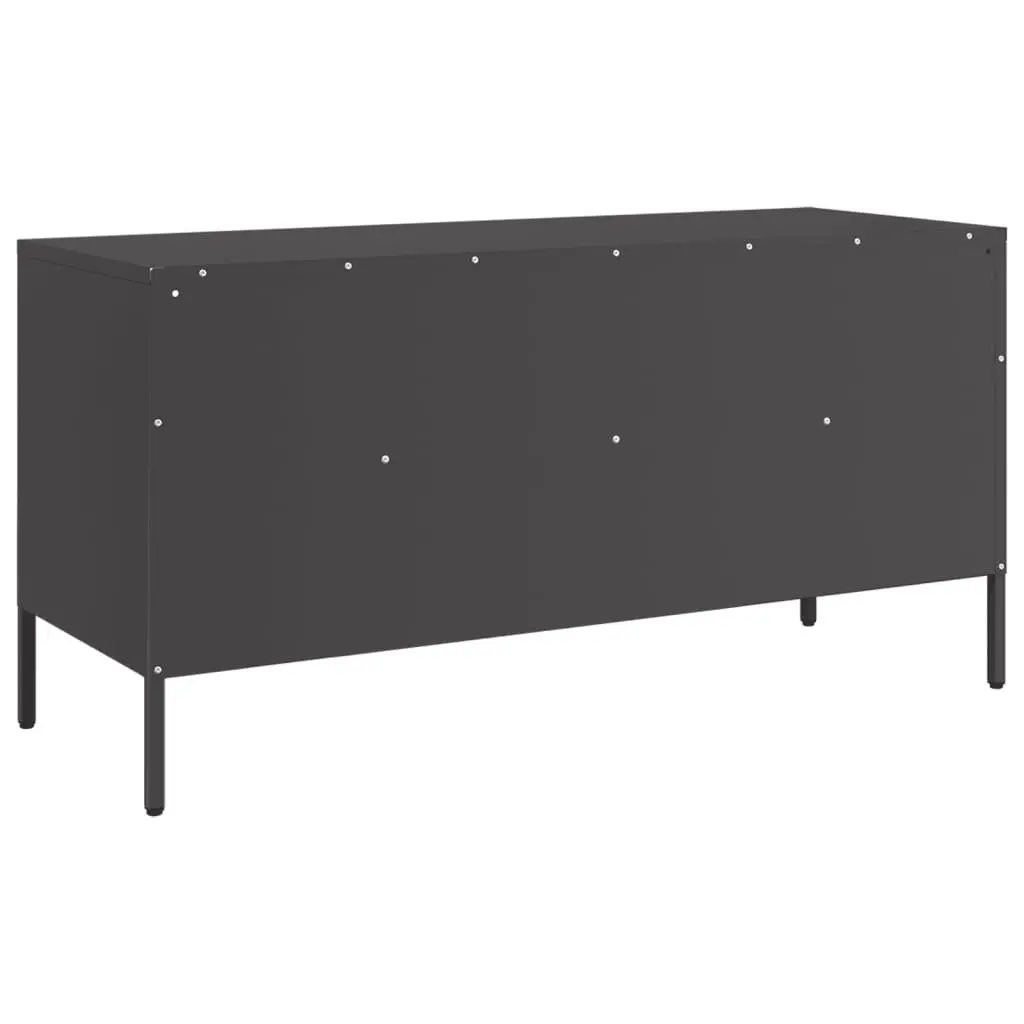 Industrial TV Cabinet with Storage Space