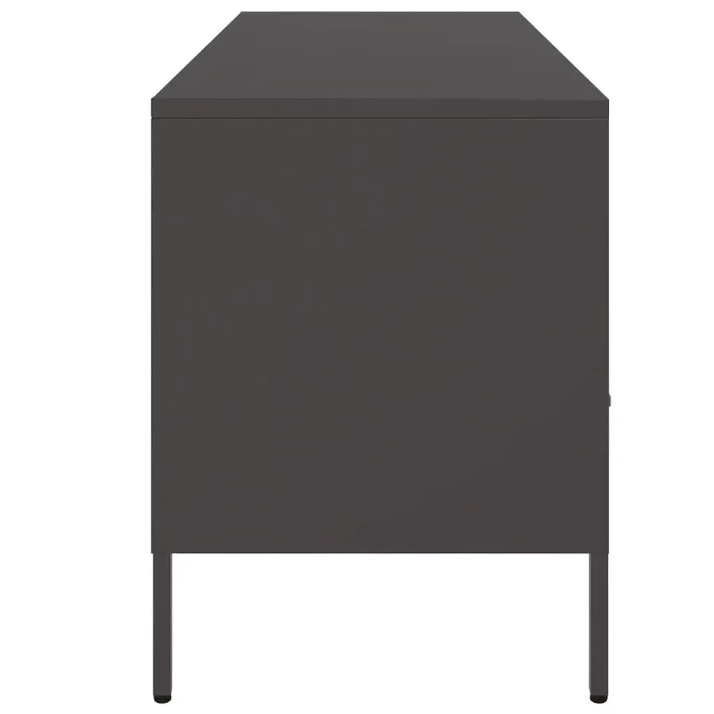 Industrial TV Cabinet with Storage Space