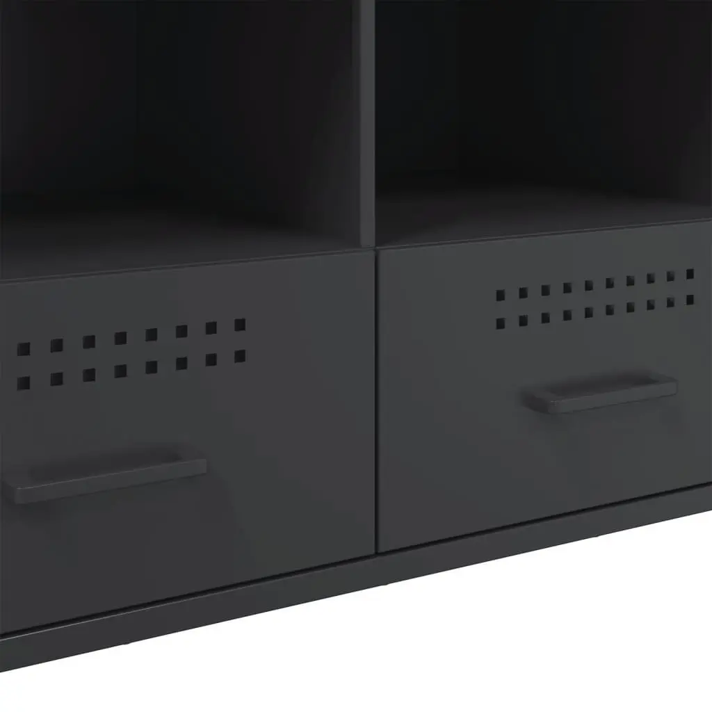 Industrial TV Cabinet with Storage Space