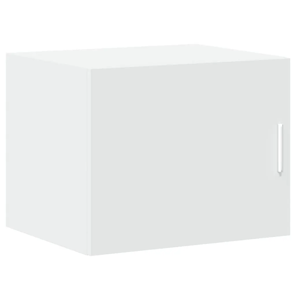 Wall Cabinet White Wall-mounted Storage Organizer Flexible Door Assembly