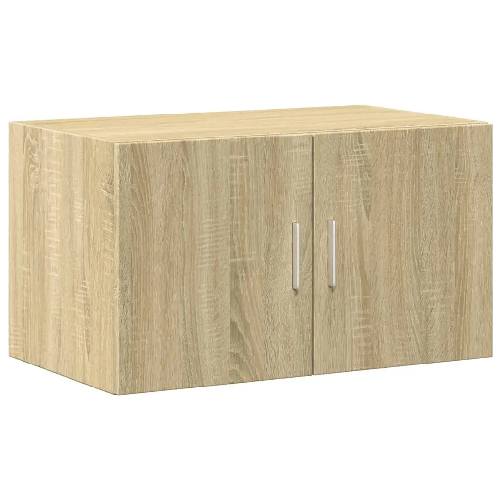 Wall Cabinet Sonoma Oak Brown Engineered Wood Storage Hanging Furniture