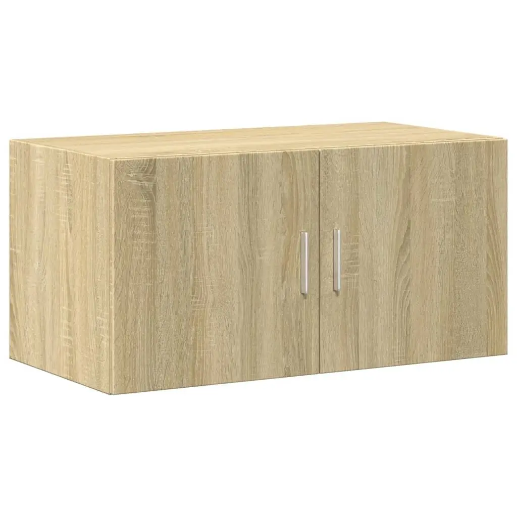 Wall Cabinet Brown 80x42.5x40cm Wall-mounted Storage Engineered Wood