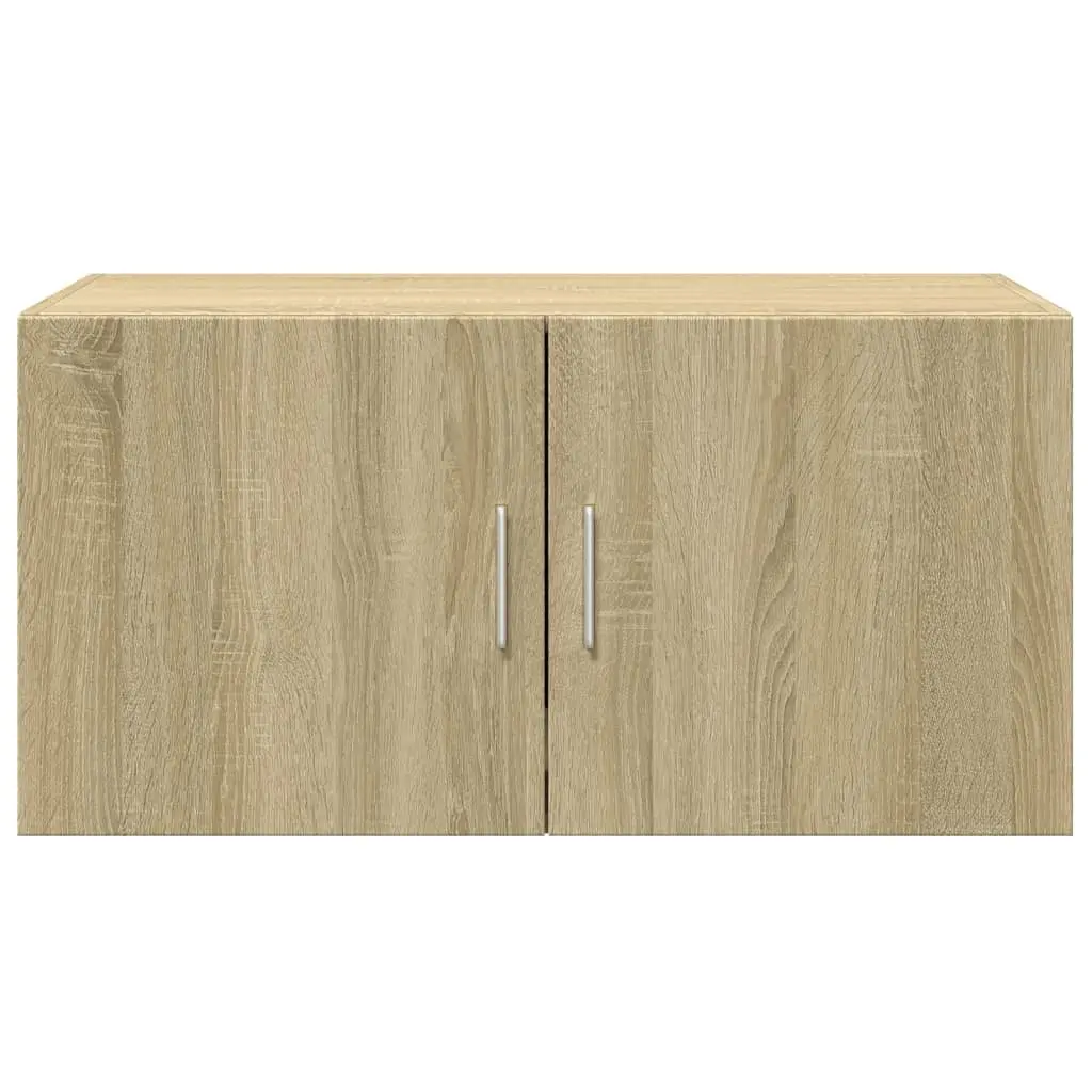 Wall Cabinet Brown 80x42.5x40cm Wall-mounted Storage Engineered Wood
