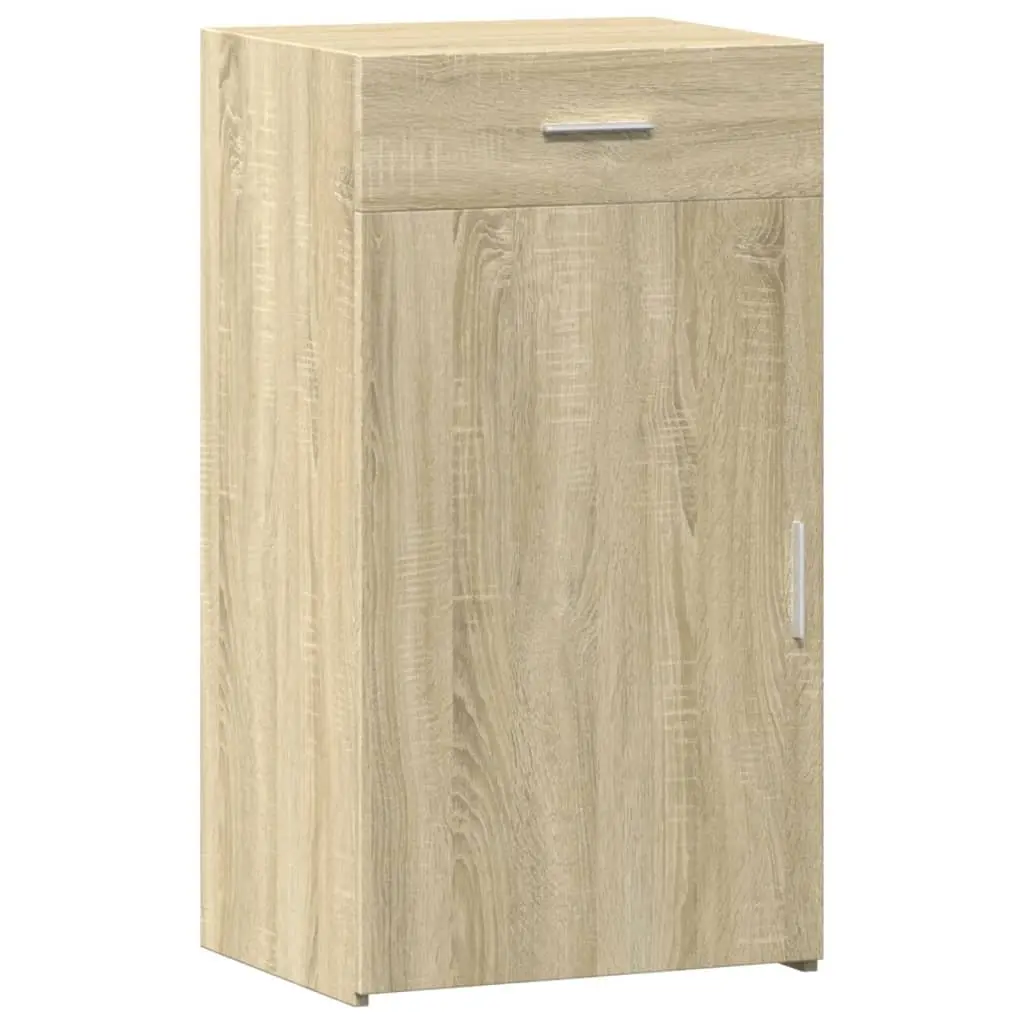 Sideboard Brown 50x42.5x93 cm Engineered Wood Storage Cabinet Furniture