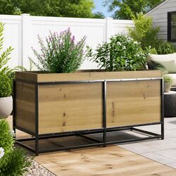 Compact Garden Planter Box 100x40x50cm for Any Space