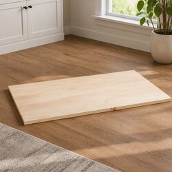 Compact Wooden Table Top 80x50cm - Great for Dining