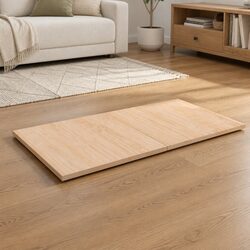 Compact Rectangular Table Top 80x40cm in Solid Pine