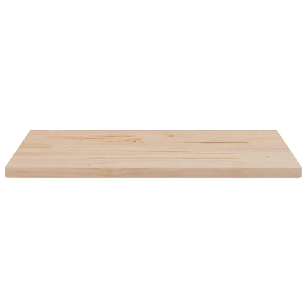 Solid Wood Pine Table Top Brown 90x45x1.7cm Rustic