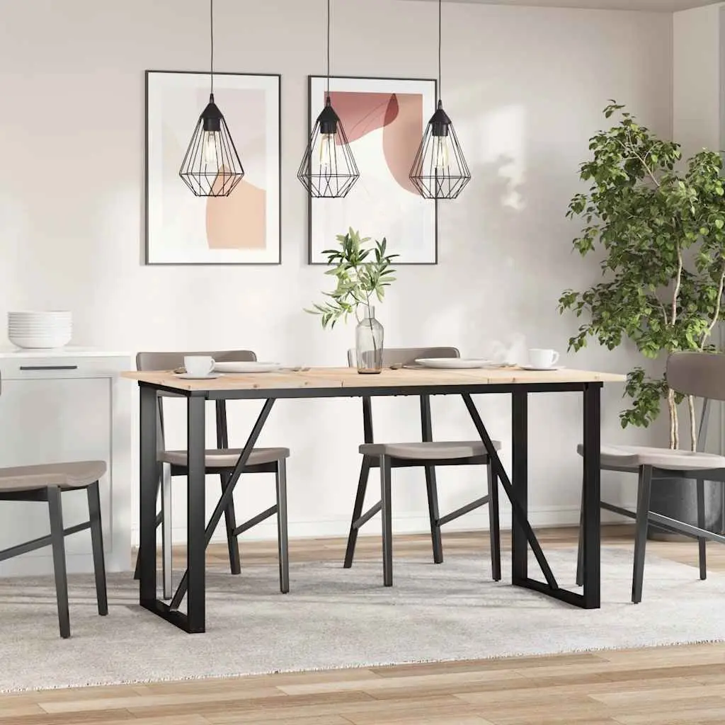 Wooden Table Tops Brown 80x47x1.7 cm Solid Pine 3 Piece Rectangular Dining Kitchen Furniture