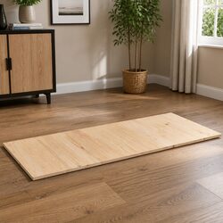 Rectangular Pine Wood Table Tops - Set of 3, 80x53cm