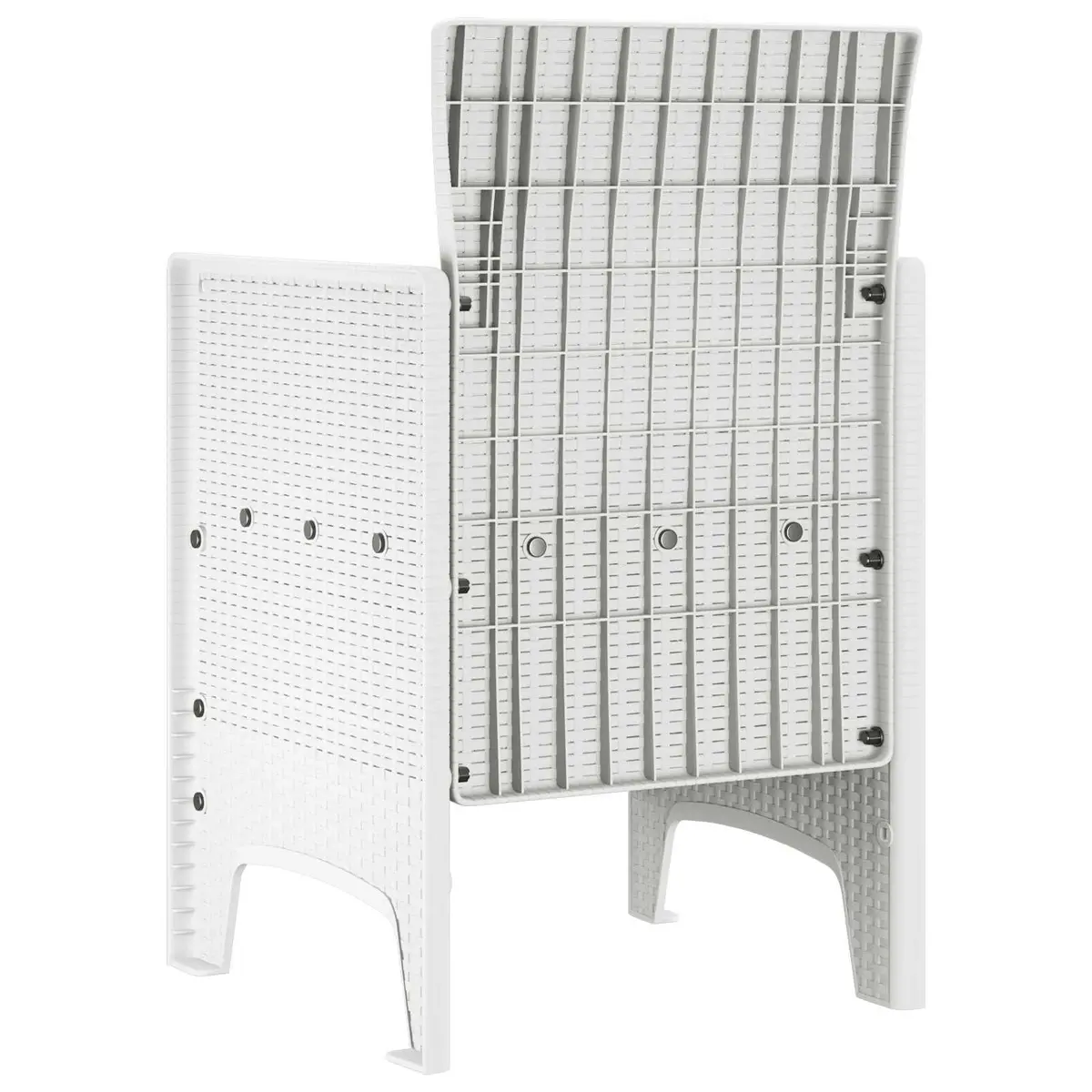 White Outdoor Garden Chairs