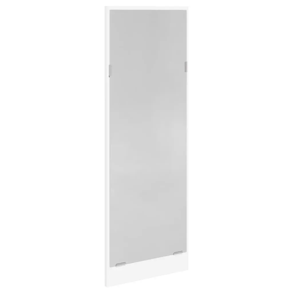 4 Piece Hallway Furniture Set White Storage Bench Shoe Cabinet Mirror Coat Racks