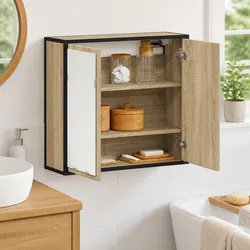Compact Bathroom Mirror Cabinet for Essential Storage