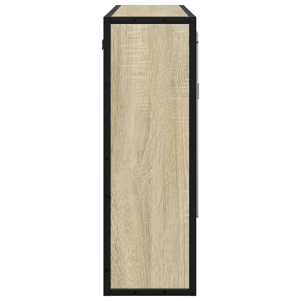Wall-Mounted Bathroom Mirror Storage Unit