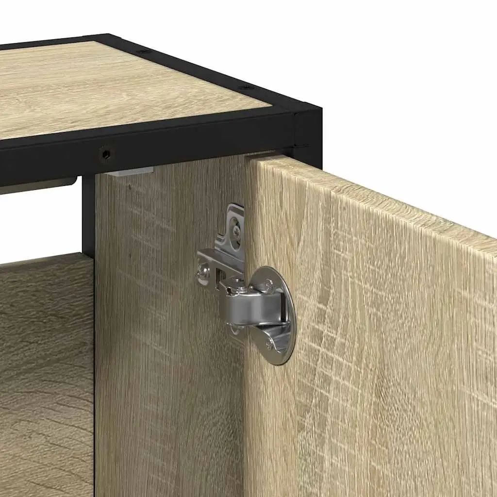 Wall-Mounted Bathroom Mirror Storage Unit