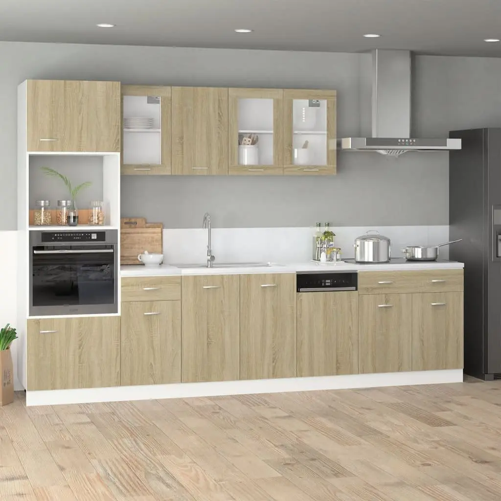 Drawer Bottom Cabinet Brown Engineered Wood Ample Storage Space