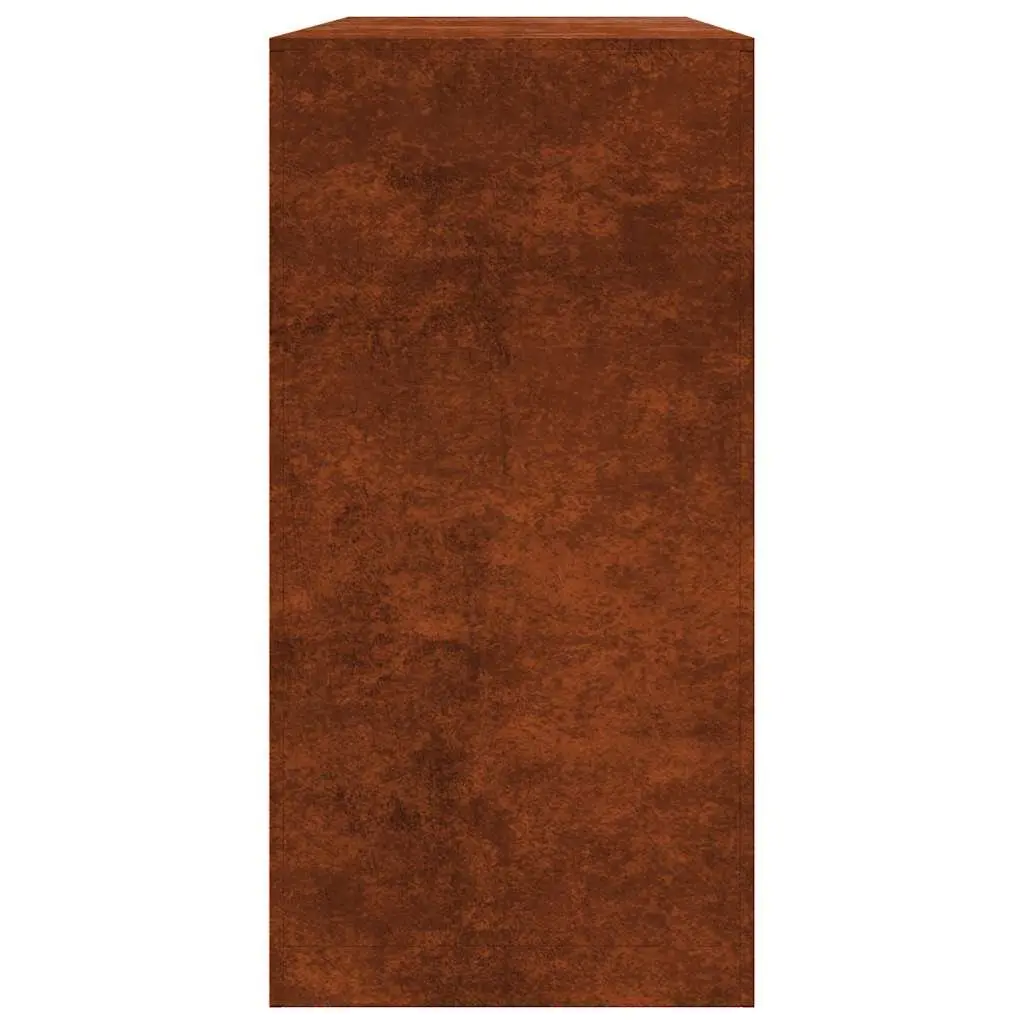 Firewood Rack Weathering Steel Log Storage Stand Fireplace Wood Holder