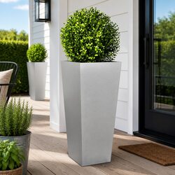 Compact Garden Planters - 2 pcs 35x35x75 cm