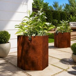 Quality Hexagon Garden Planters for Growing Plants 2 pcs