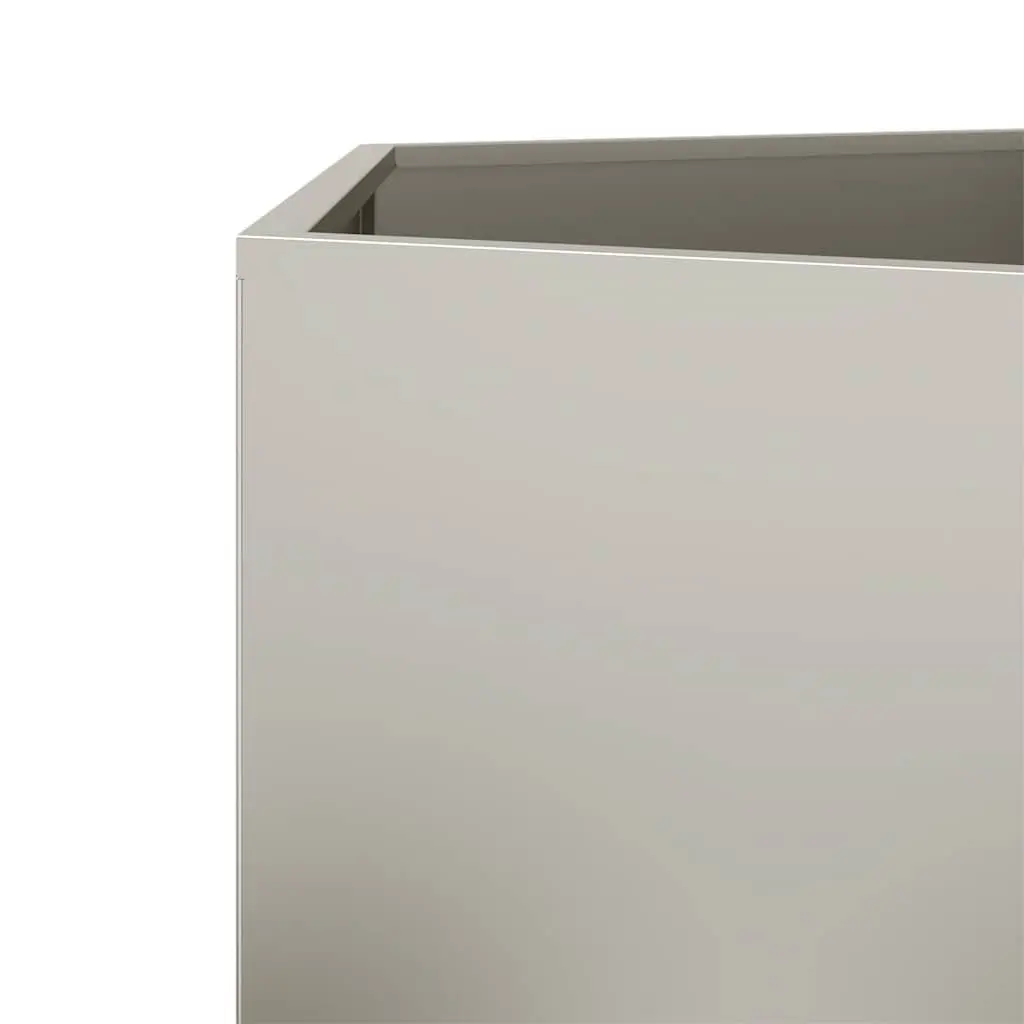Garden Planters Brown Hexagon 46x40x45 cm Raised Bed Weathering Steel