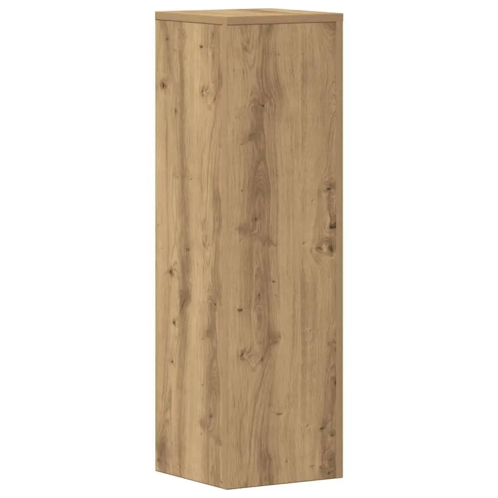 Plant Stands Brown 25x25x80 cm Engineered Wood Flower Display Stand 2 Piece