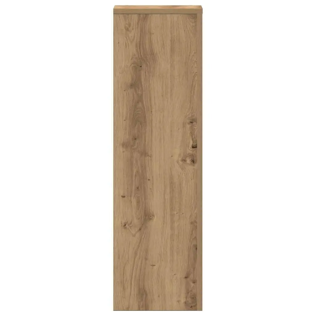Plant Stands Brown 25x25x80 cm Engineered Wood Flower Display Stand 2 Piece