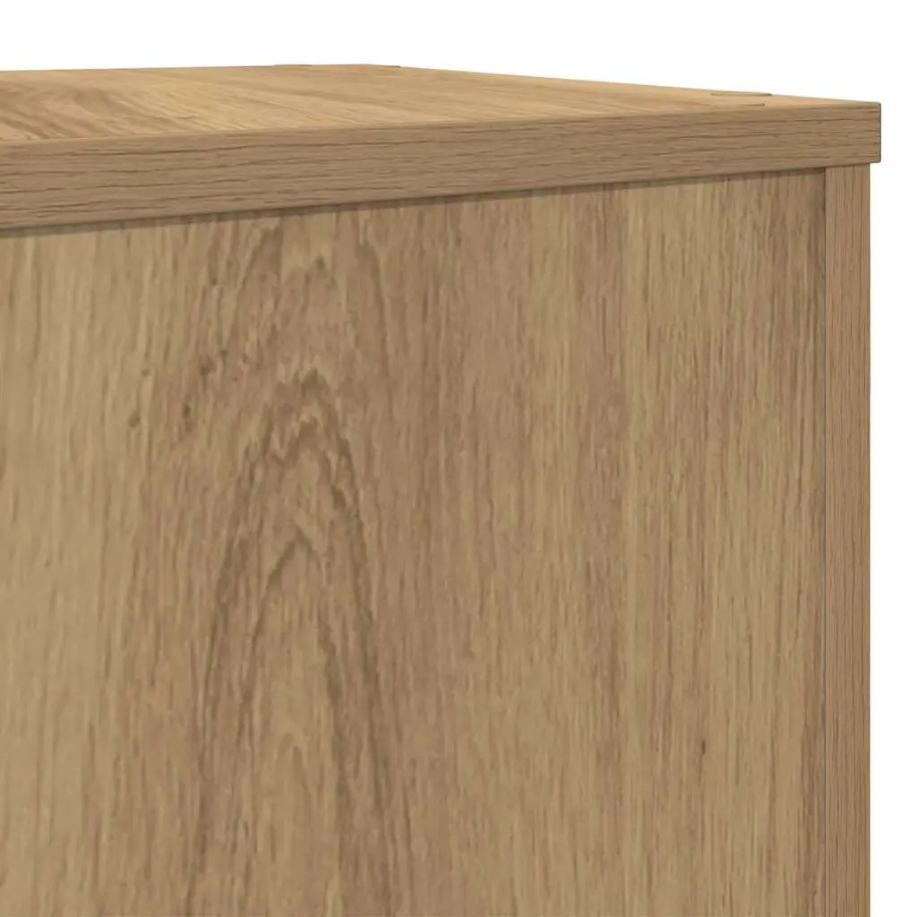 Plant Stands Brown 25x25x80 cm Engineered Wood Flower Display Stand 2 Piece