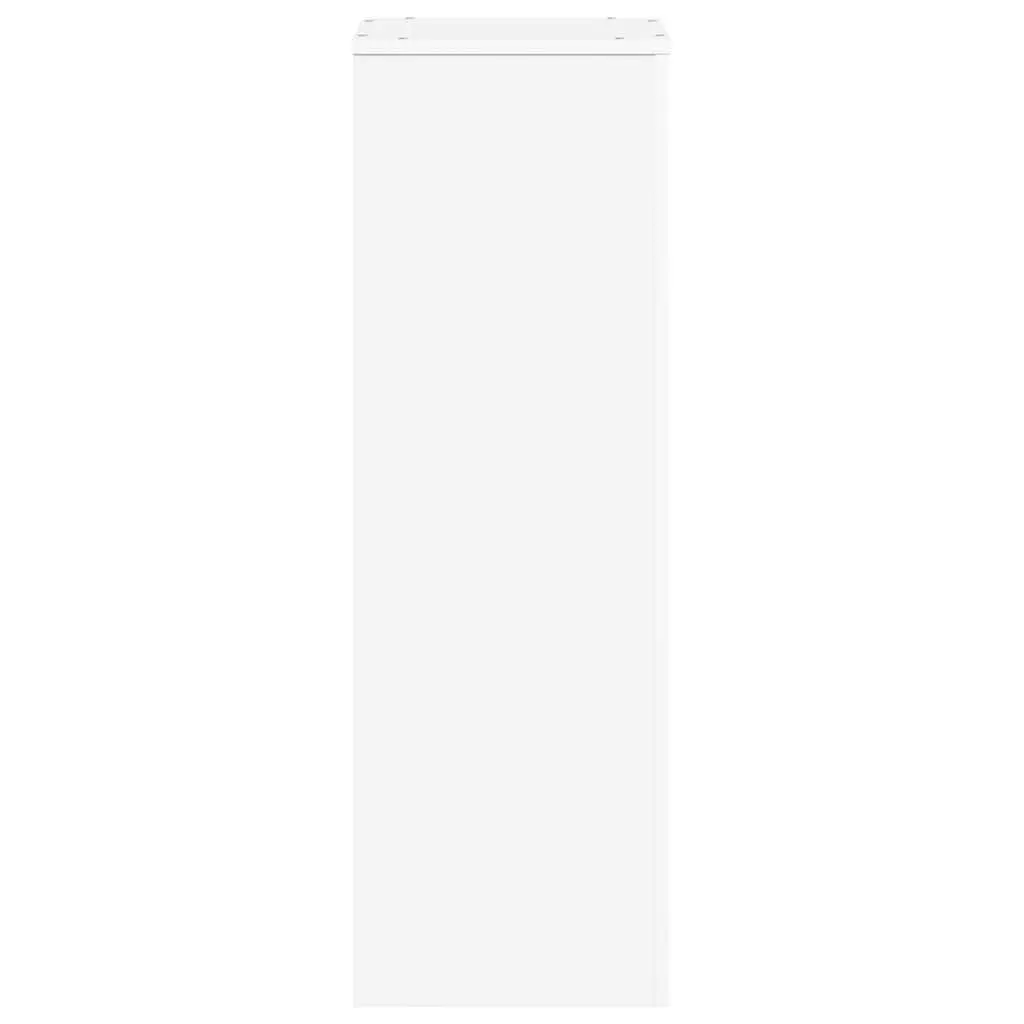 Plant Stand White Engineered Wood Tall Indoor Outdoor Display Flower Pot Holder