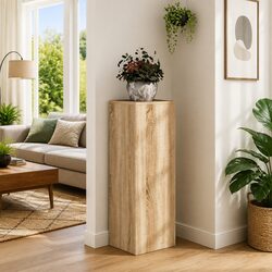 Brown 33x33x100cm Plant Stand with Sturdy Build