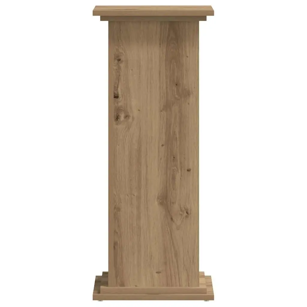Plant Stand Brown 33x33x80cm Engineered Wood Tall Indoor Display Flower Pot