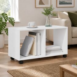 Rolling Cabinet with Lockable Wheels, Compact and Useful